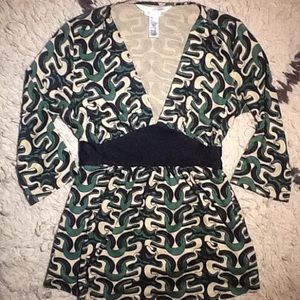 Diane Von Furstenberg silk tunic